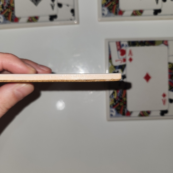 Playing Card Coasters Set - Picture 4 of 4
